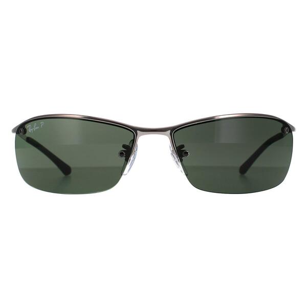 Ray-Ban Top Bar 3183 grey polarized men's sunglasses, imported from the UK