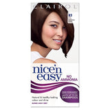 Clairol Nice'n Easy No Ammonia Hair Dye, 76 Light Gold Brown GOODS Superdrug 82 Dark Warm Brown  