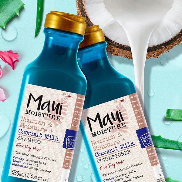 Maui Moisture Nourish & Moisture+ Coconut Milk Shampoo 385ml