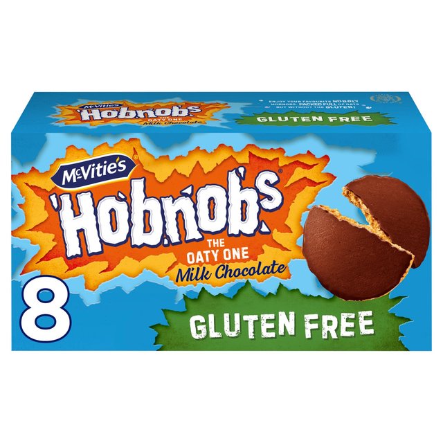 McVitie's Gluten Free Hobnobs Milk Chocolate Biscuits   150g