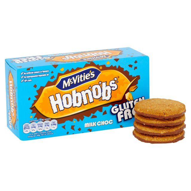 McVitie's Gluten Free Hobnobs Milk Chocolate Biscuits   150g