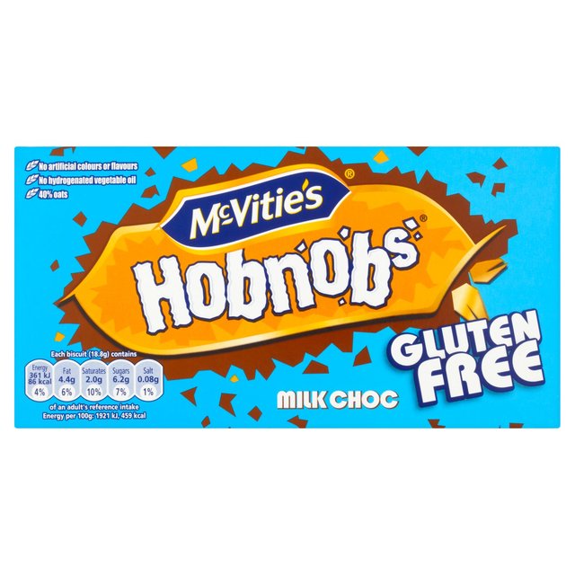 McVitie's Gluten Free Hobnobs Milk Chocolate Biscuits   150g GOODS M&S   