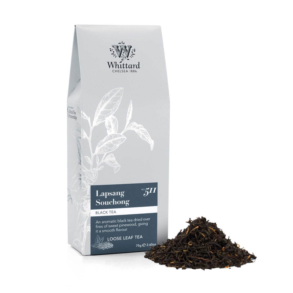 Whittard Lapsang Souchong loose tea 100g (British brand)