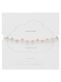 Estella Bartlett silver floral daisy chain bracelet, imported from the UK