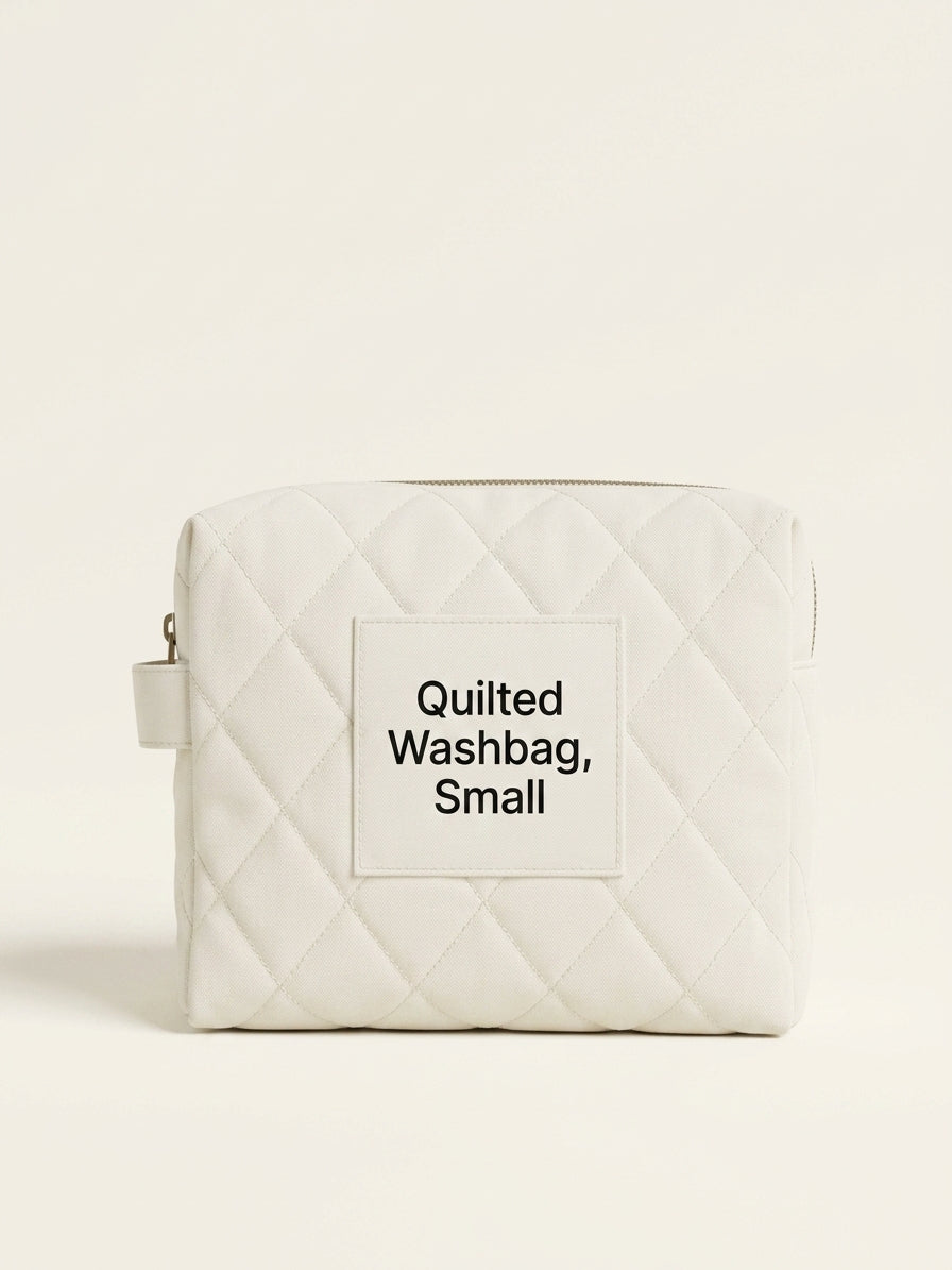 Burberry kids checked quilted cotton pouch 25cm (British brand)