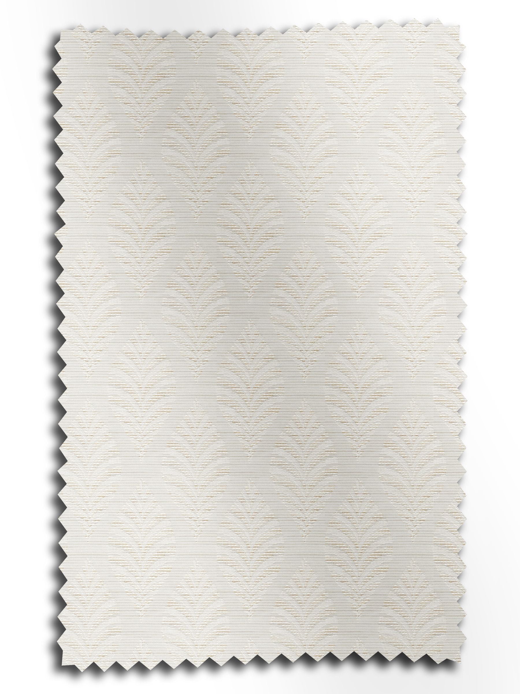 Next Fresca pearl white blackout roller blind - British product
