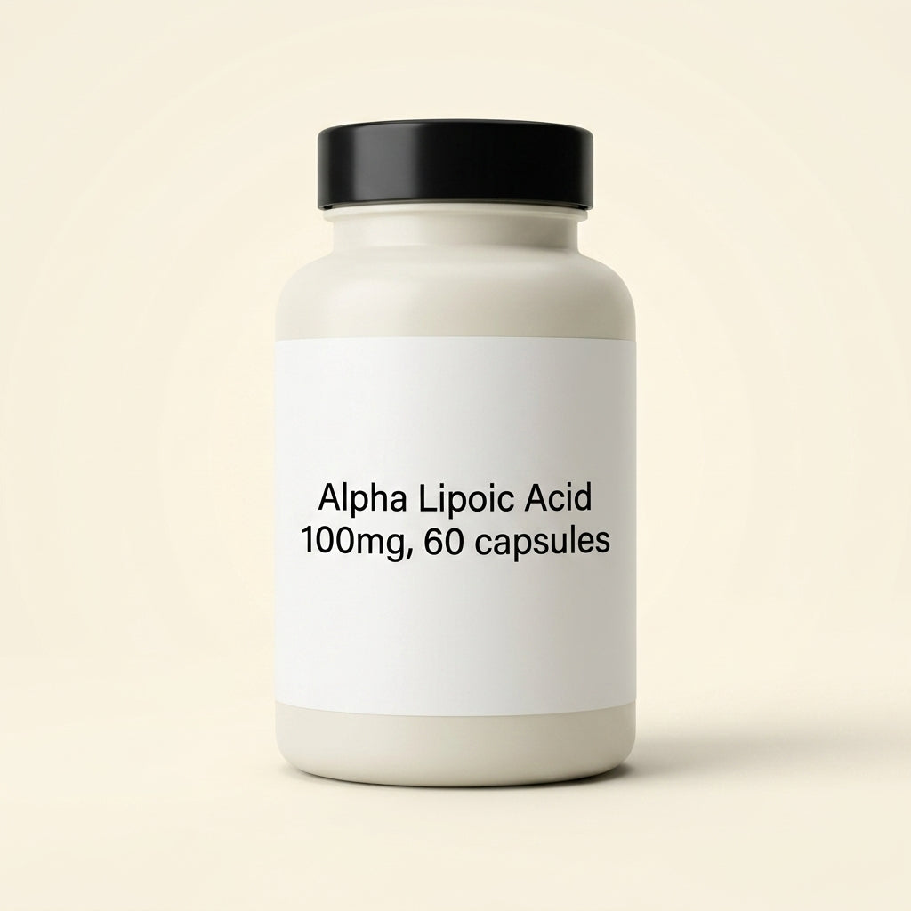 Holland & Barrett Alpha Lipoic Acid vegan capsules 100mg, UK version