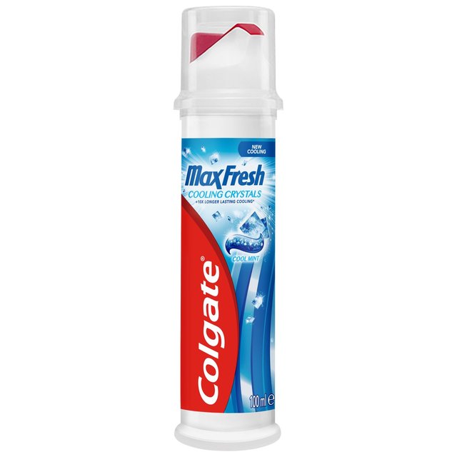 Colgate Max Fresh Cooling Crystals Toothpaste Pump   100ml GOODS M&S   