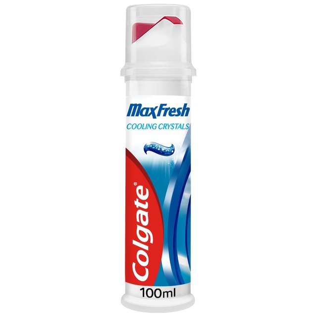 Colgate Max Fresh Cooling Crystals Toothpaste Pump   100ml