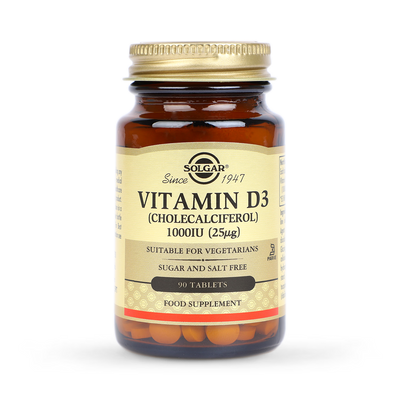 Holland & Barrett Solgar Vitamin D3 1000IU Supplement 90 Tablets- Buy online at McGrocer