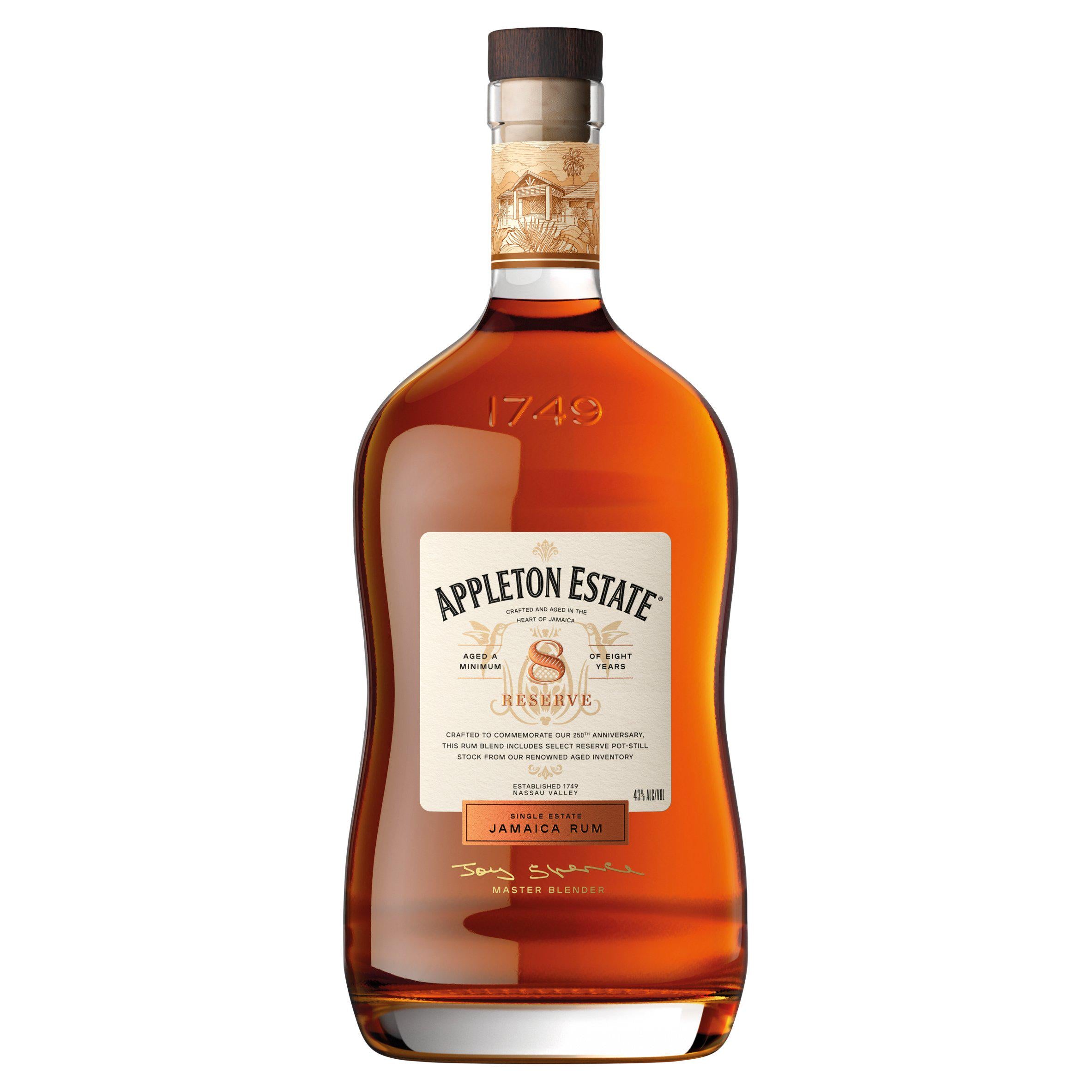 Appleton Estate 8 Year Old Reserve Finest Jamaica Rum For Sipping And Cocktails, 70cl All spirits & liqueurs Sainsburys   