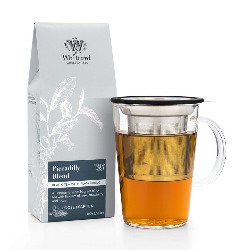Whittard Piccadilly loose tea pouch 100g, imported from the UK