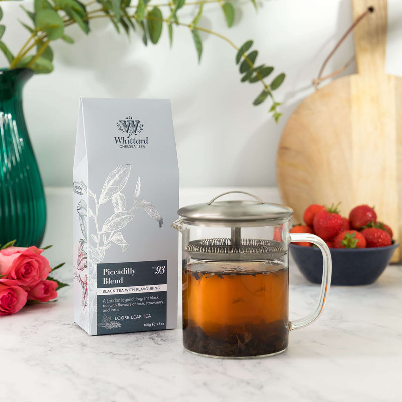 Whittard Piccadilly loose tea pouch 100g, imported from the UK