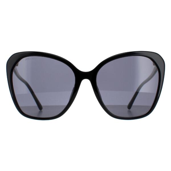 Jimmy Choo black butterfly frame sunglasses - British product
