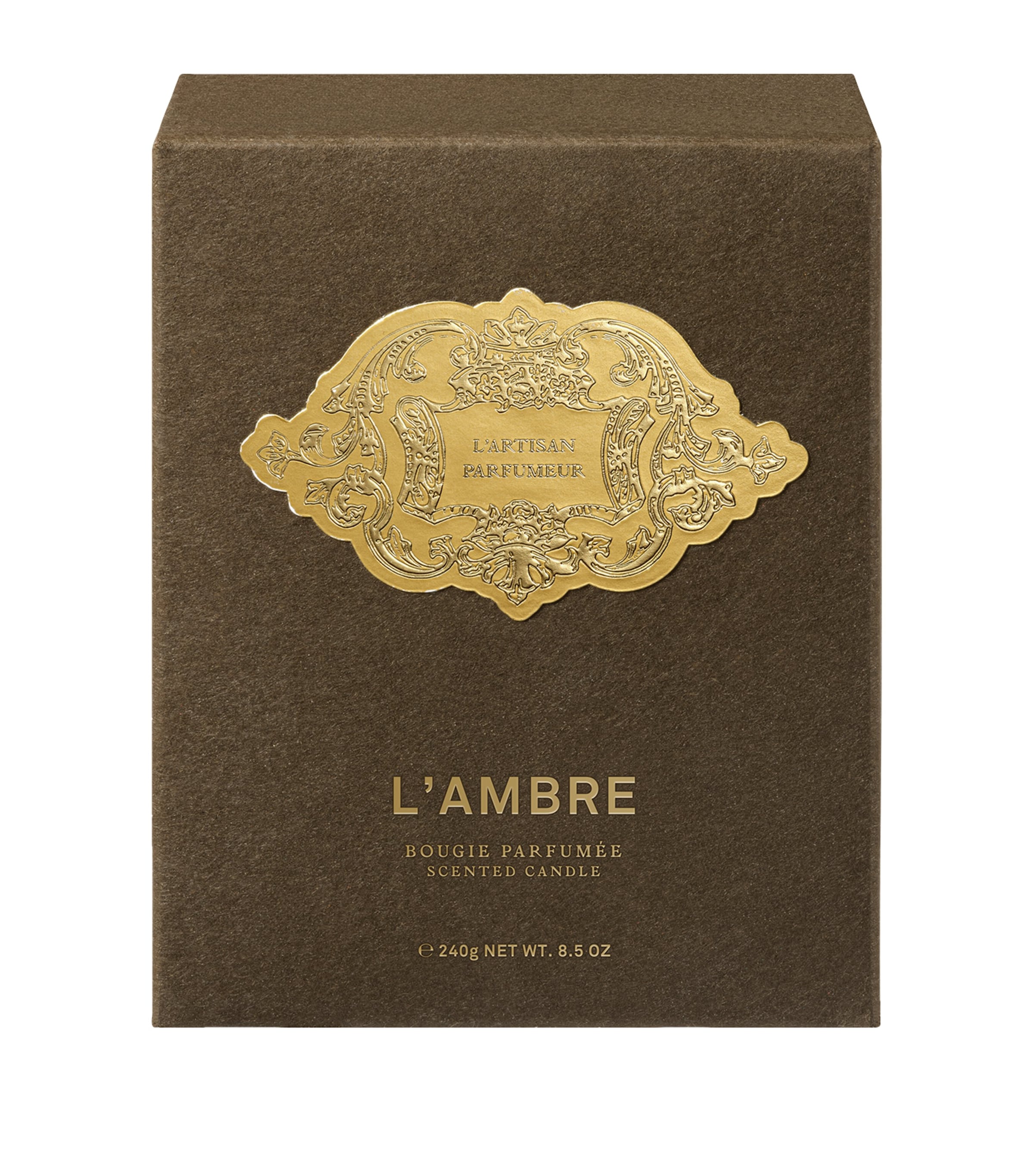 L'Artisan Parfumeur L'Ambre scented candle 240g, UK version