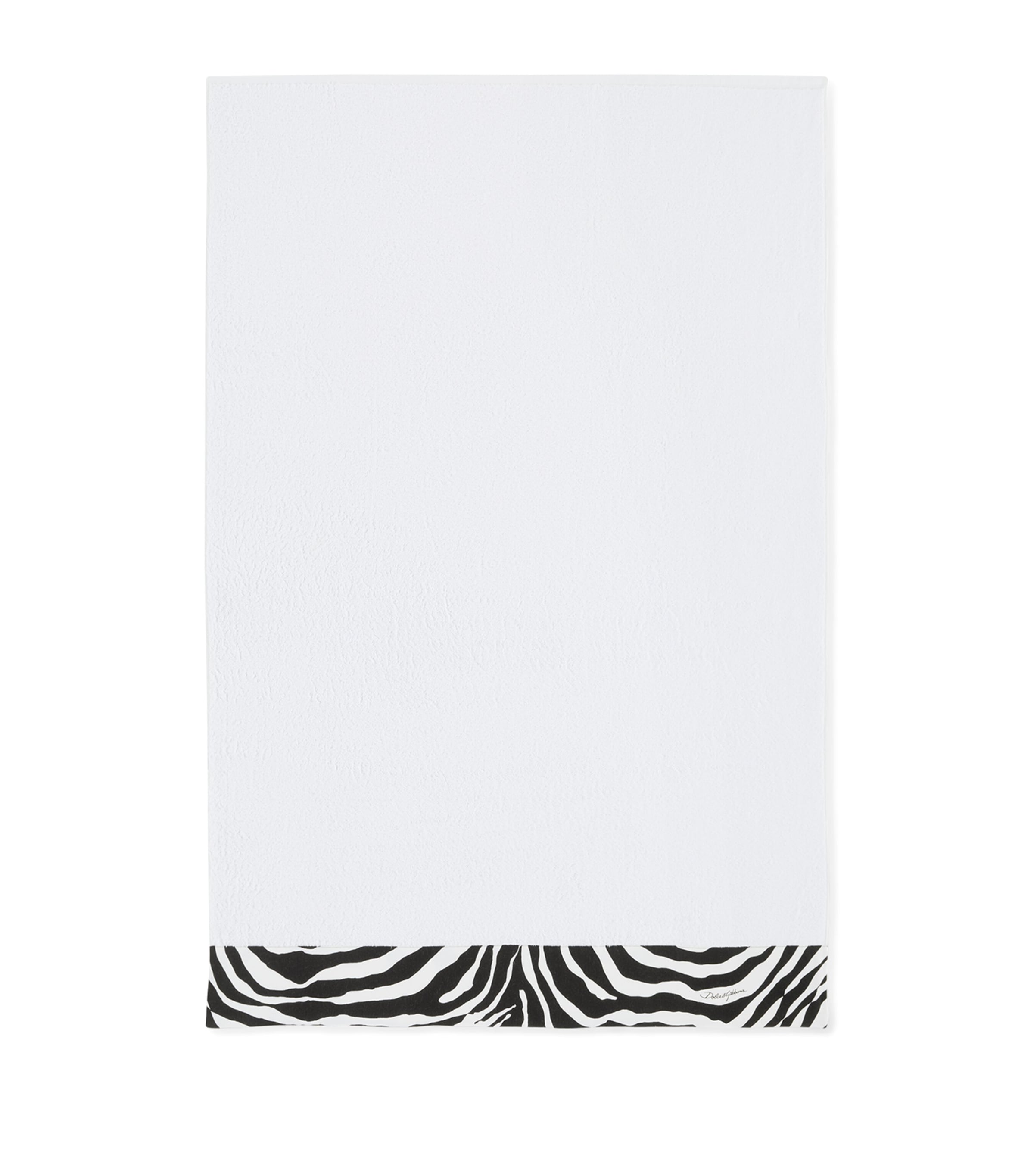 Dolce&Gabbana Casa zebra bath towel set of 5 - British product
