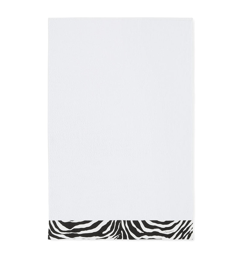 Dolce&Gabbana Casa zebra bath towel set of 5 - British product