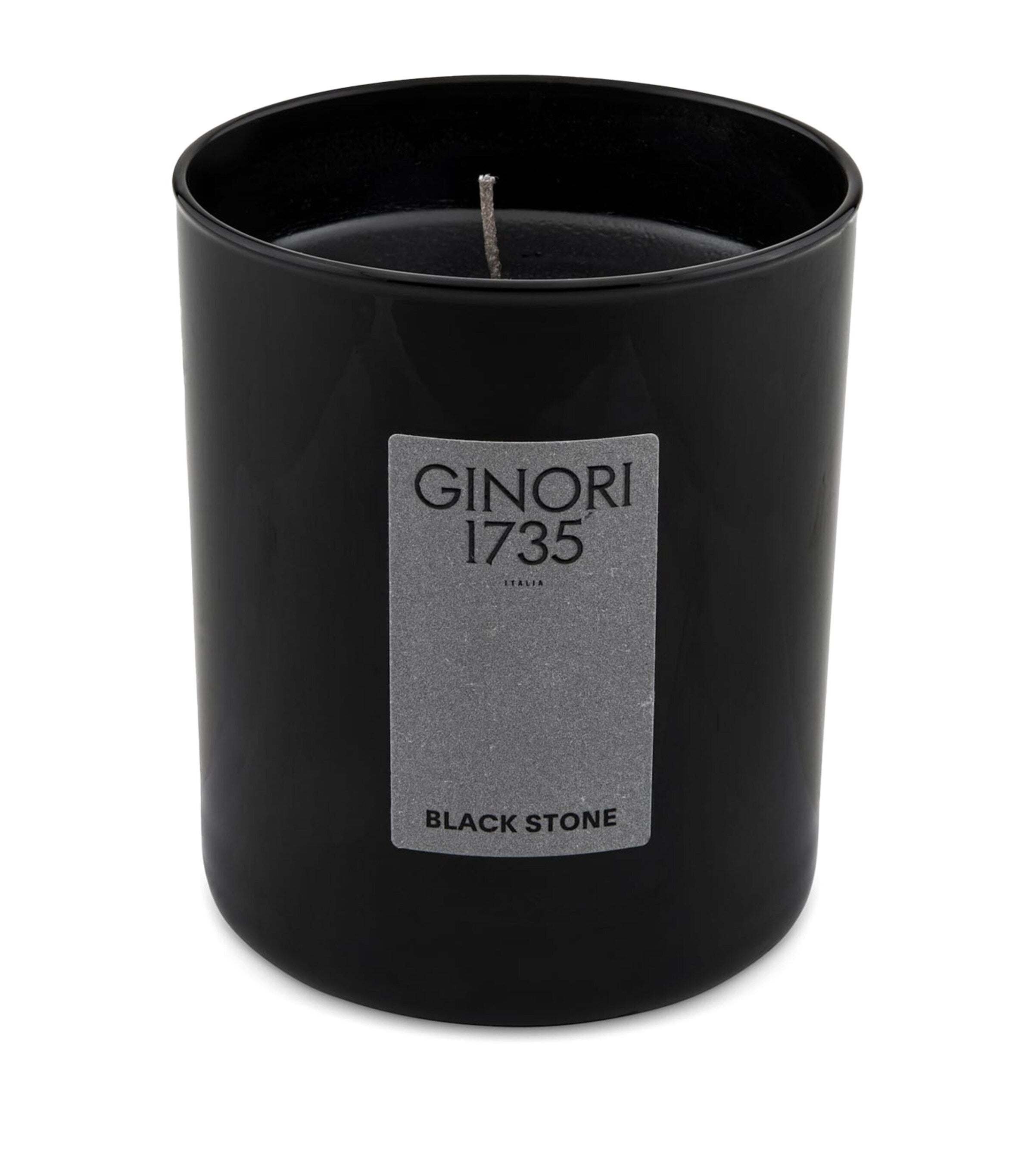 Ginori 1735 Black Stone Candle 350g, UK version