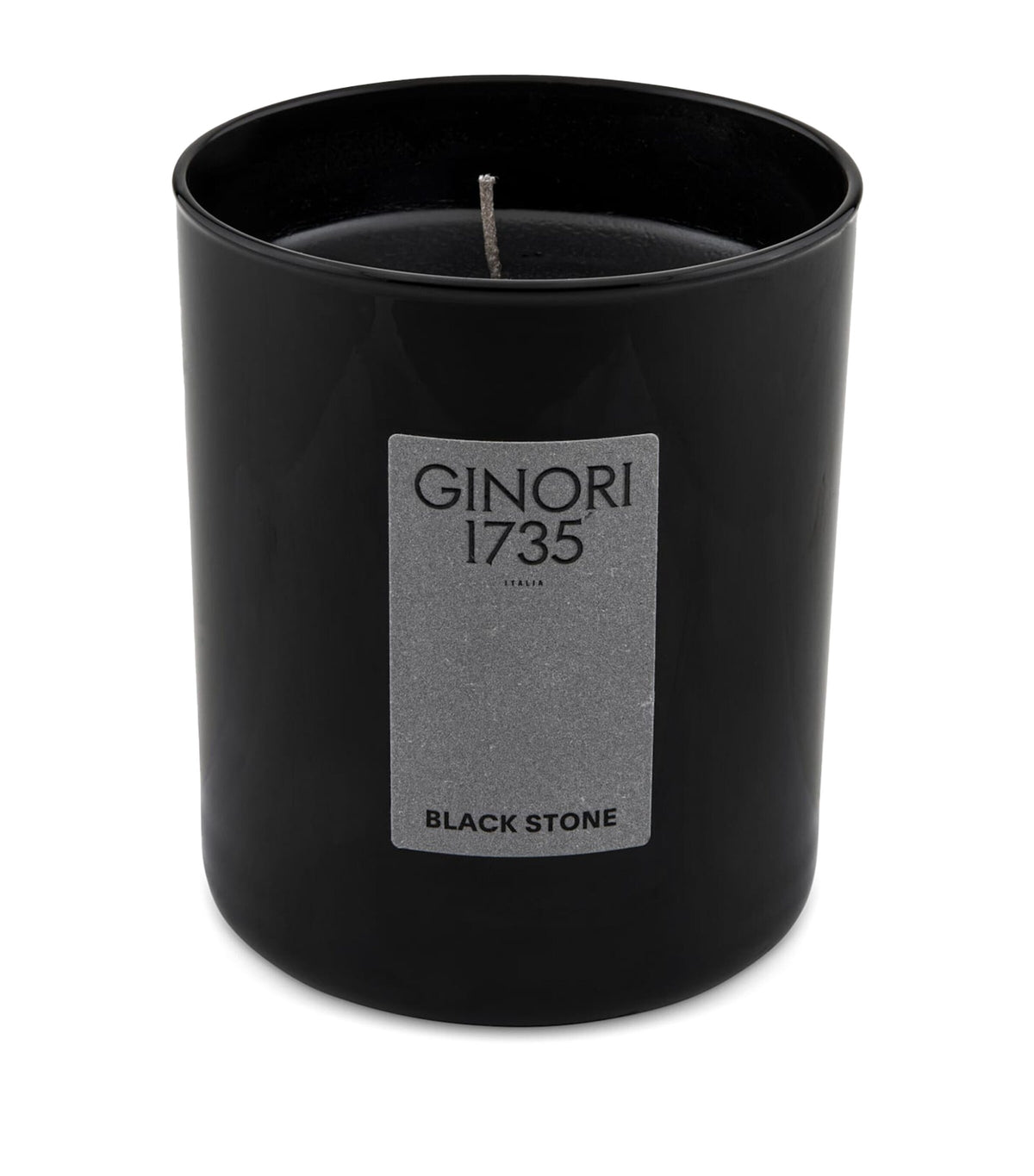 Ginori 1735 Black Stone Candle 350g, UK version