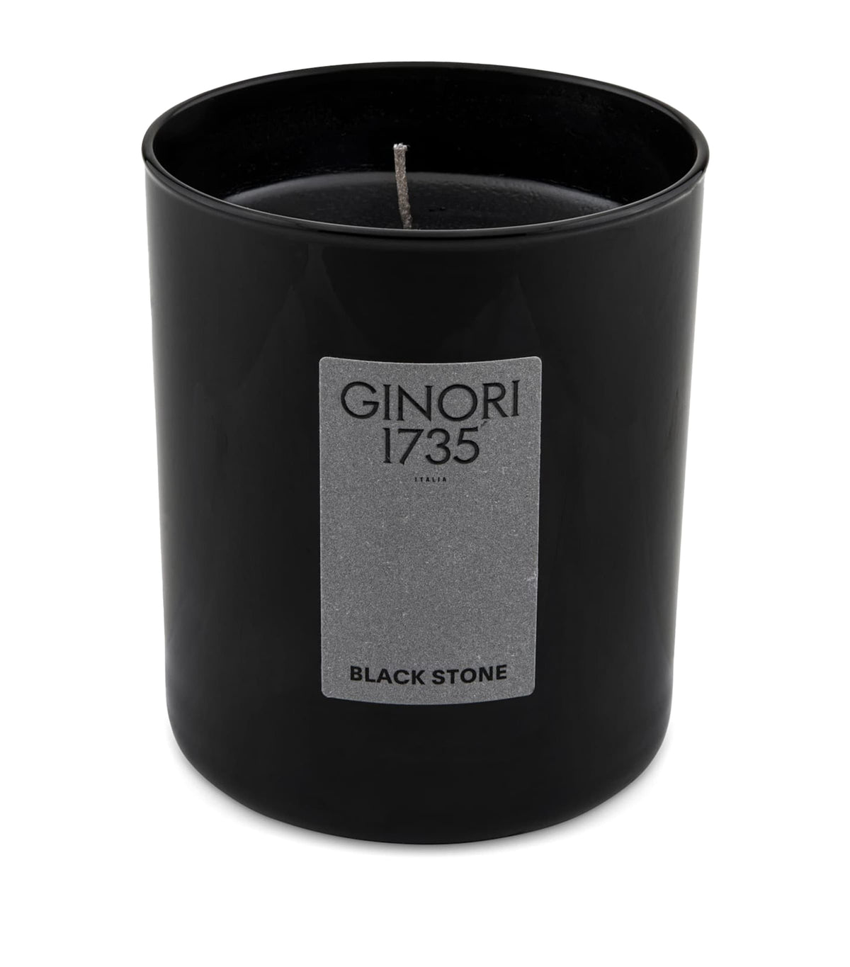 Ginori 1735 Black Stone Candle 350g, UK version