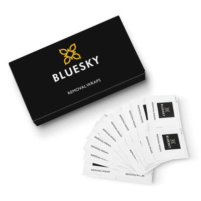 Superdrug Bluesky Acetone Gel Polish Remover Wraps 100 Pack- Buy online at McGrocer