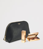 Aspinal of London small leather cosmetic case - British product