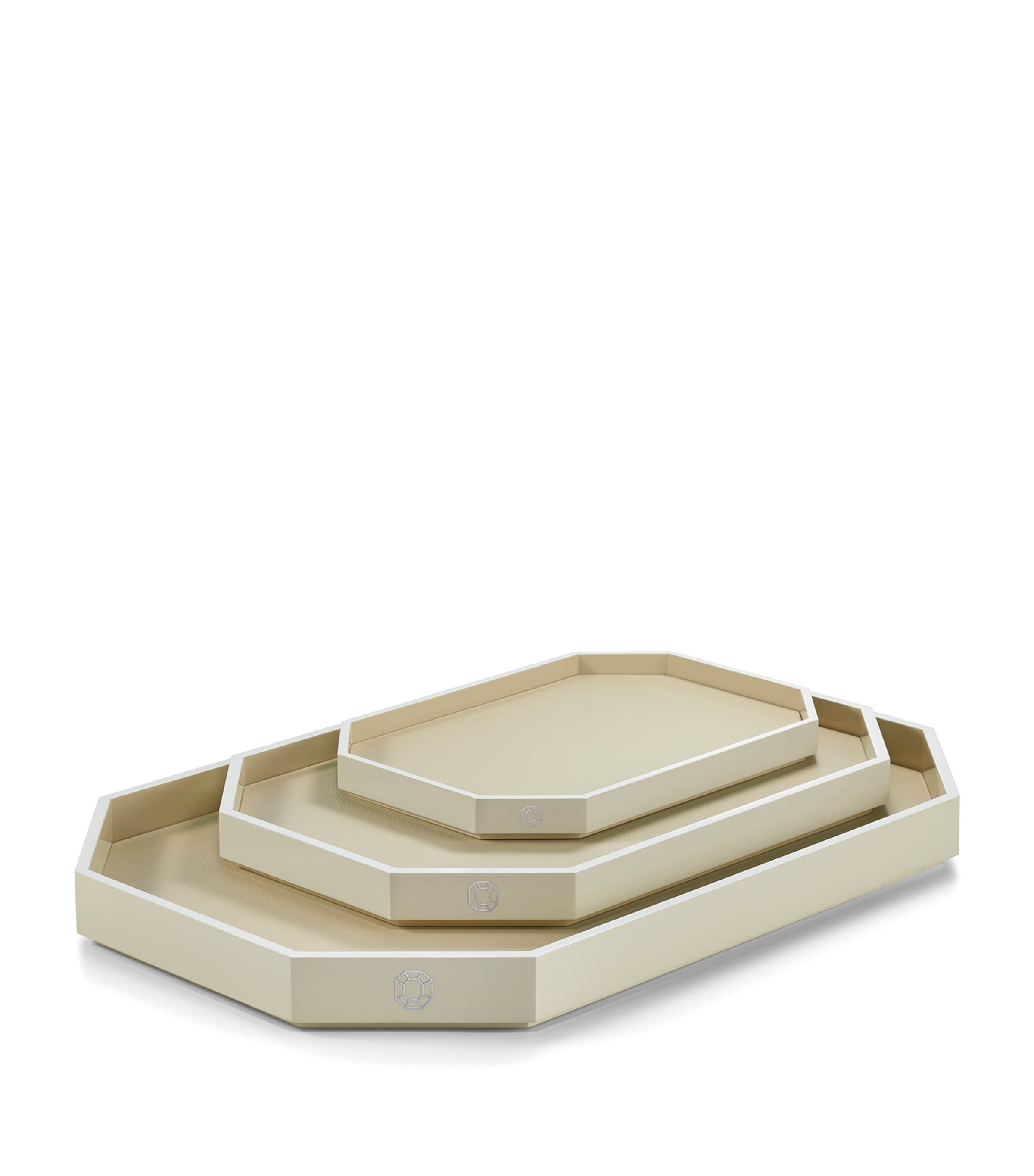 Baccarat Octogone tray 60cm x 40cm - British product