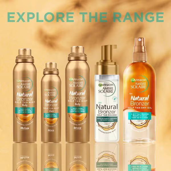 Garnier Ambre Solaire Dark Self Tan Mist 150ml, UK version