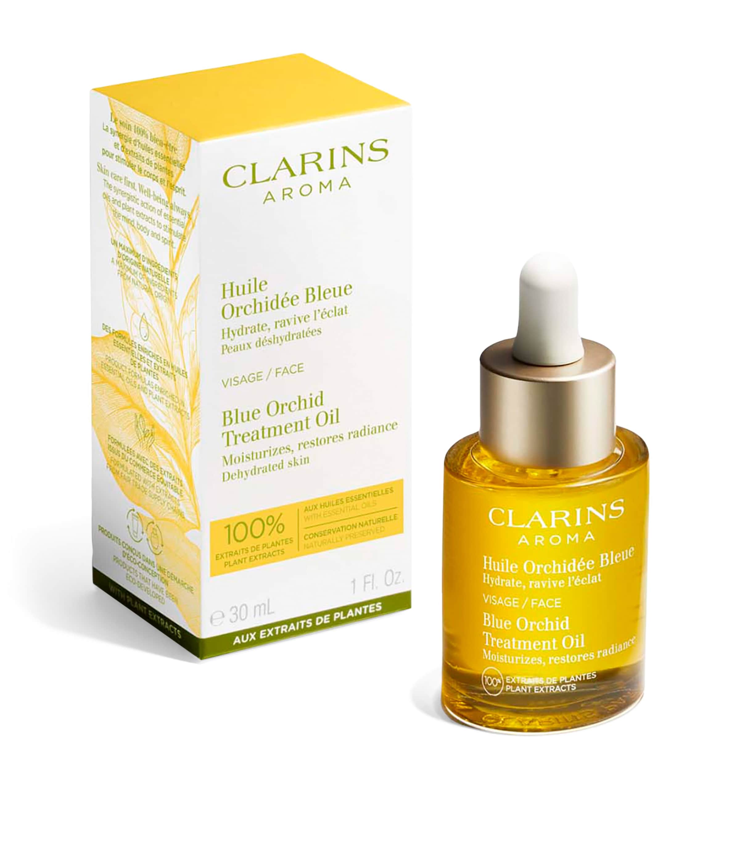 Clarins Blue Orchid Face Treatment Oil 30ml - British product