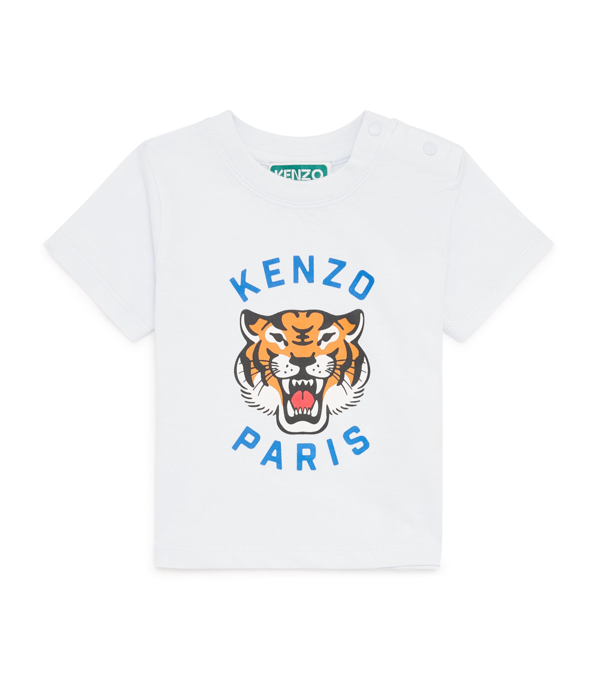 Kenzo Kids Cotton Logo T-Shirt (6 Months-4 Years)