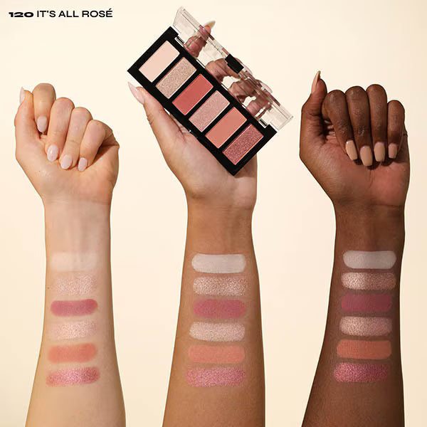 Milani eyeshadow palette 120 It's All Rosé, imported from the UK