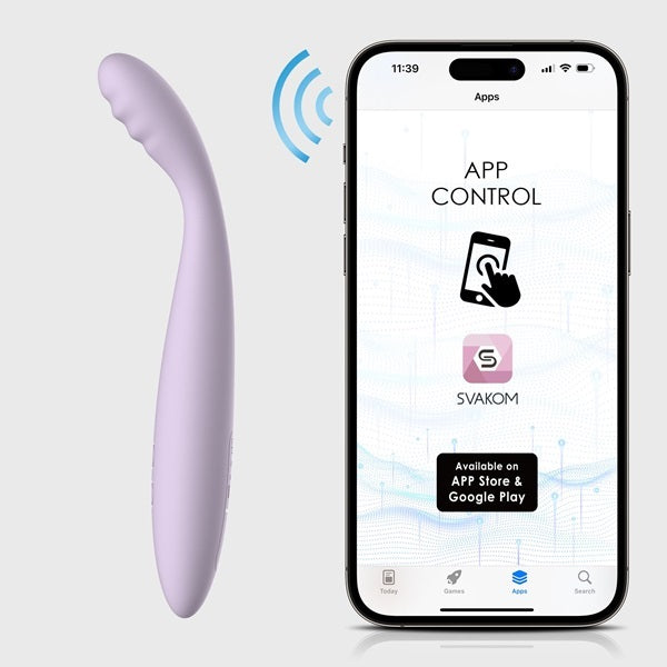 Svakom Cici 2 slim vibrator with heating function, UK version