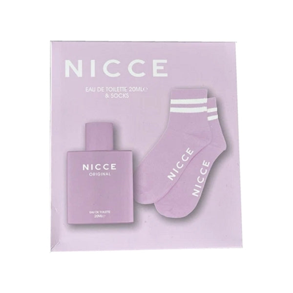 Nicce Eau de Toilette original 20ml and socks, UK version