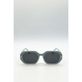 SVNX oval sunglasses mint wide arm (British brand)