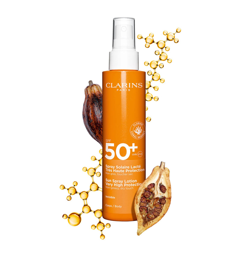 Clarins sun spray lotion very high protection SPF 50 150ml - British product