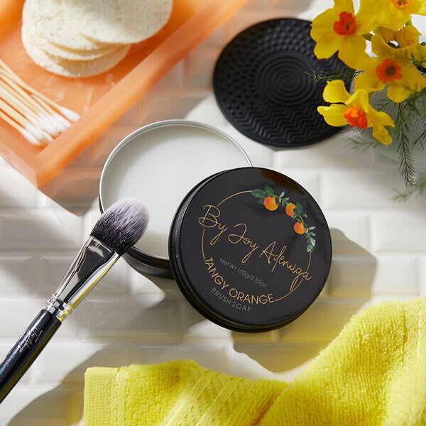 By Joy Adenuga Brush Soap in Tangy orange GOODS Superdrug   