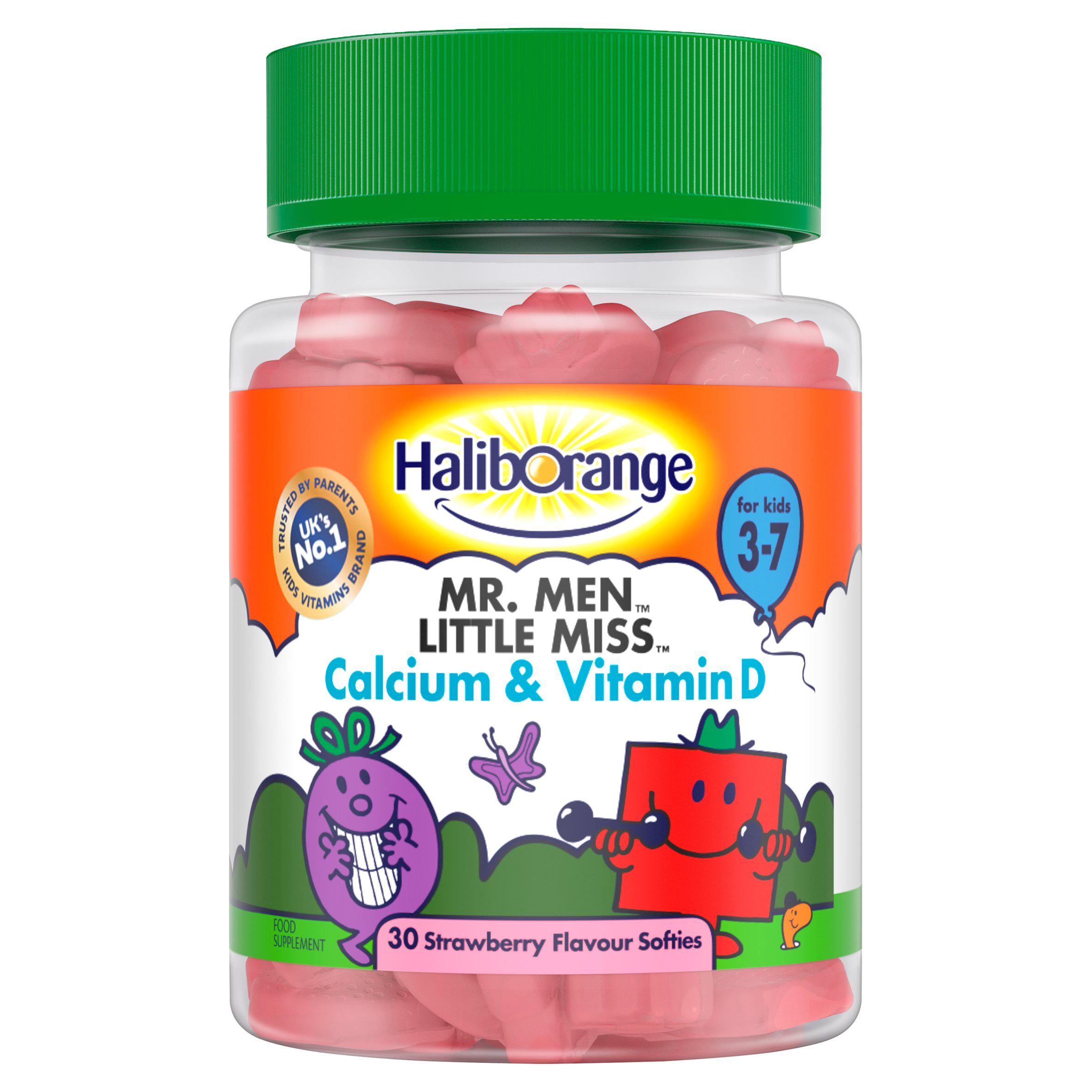 Haliborange Mr Strong Calcium & Vitamin D Softies x30 baby & children's healthcare Sainsburys   