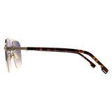 Hugo Boss men's gold gradient sunglasses - British product