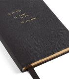 Smythson Panama Leather To Do List Notebook, UK version