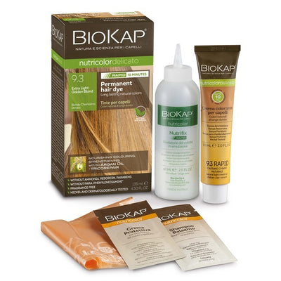 Superdrug BioKap Extra Light Golden Blond 9.3 Rapid Hair Dye 135 ml- Buy online at McGrocer