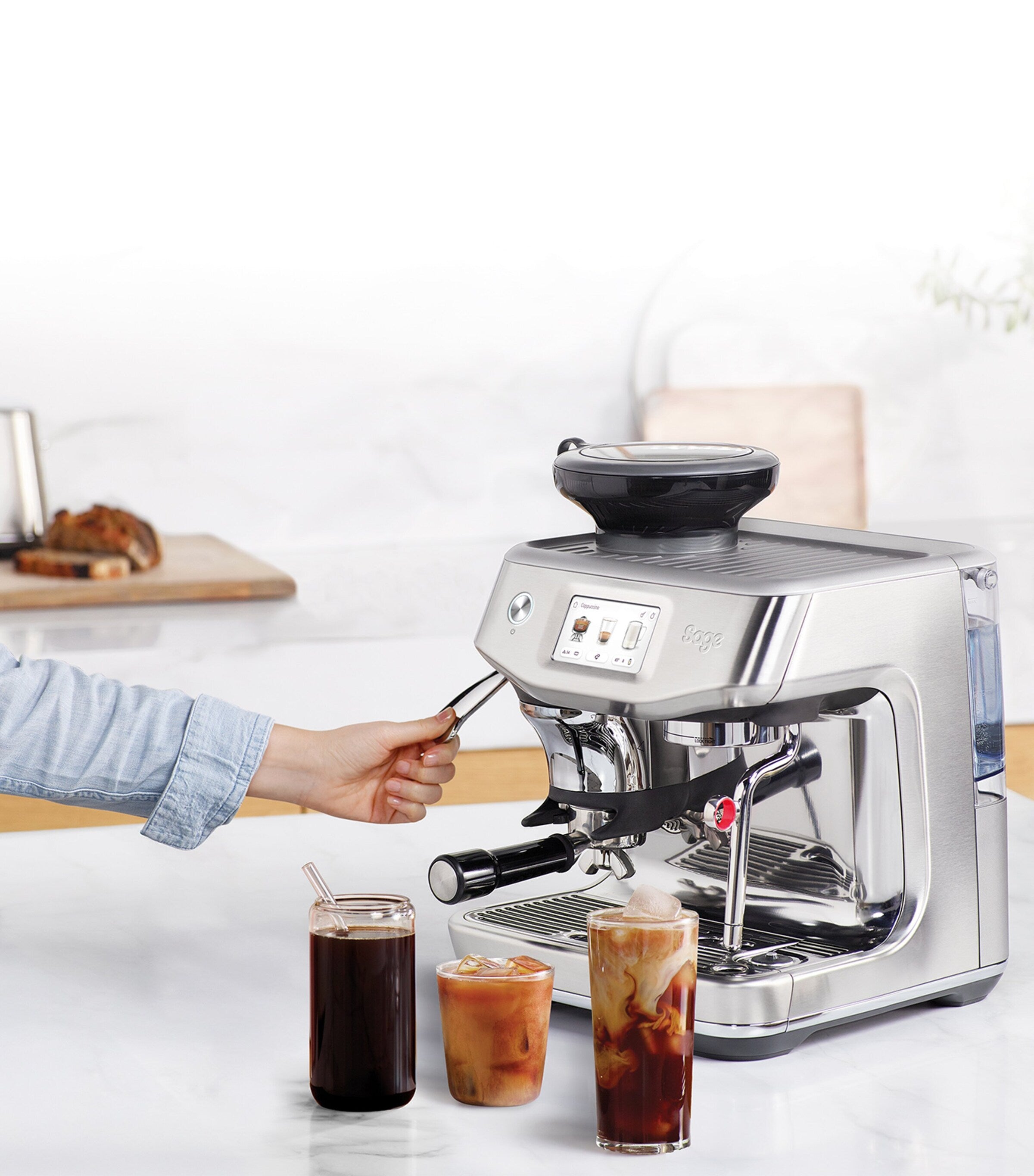 Sage Barista Touch Impress coffee machine (British brand)