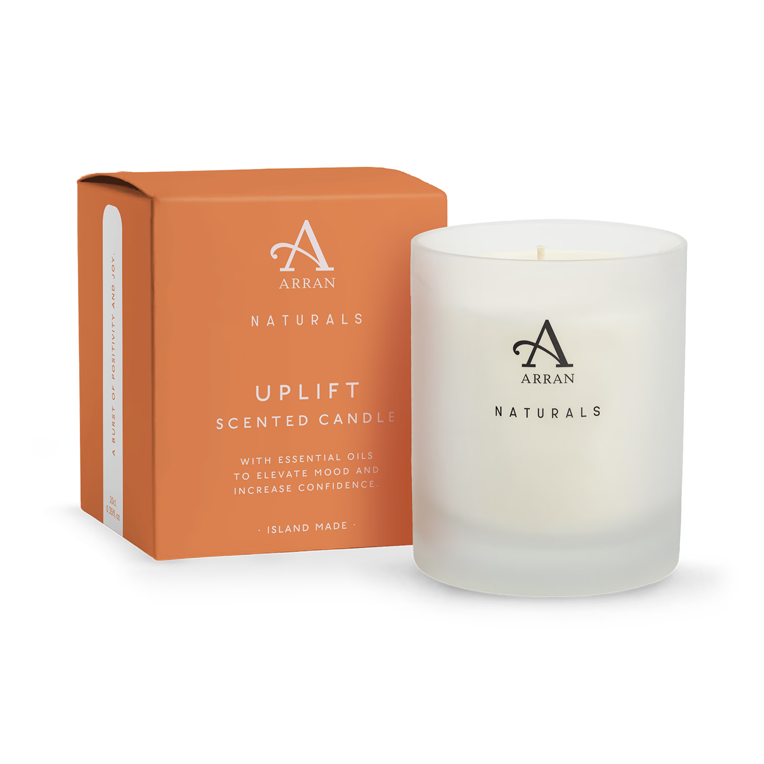 ARRAN Naturals Bergamot and Grapefruit candle 145g (British brand)