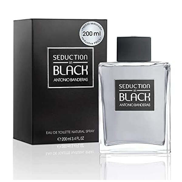 Antonio Banderas Seduction In Black EDT 200ml GOODS Superdrug   