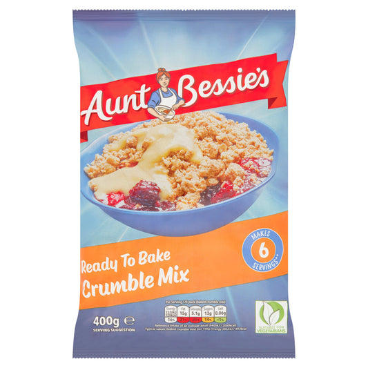 Aunt Bessie's Golden Crumble Mix 400g flour Sainsburys   