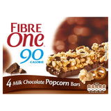 Fibre One 90 Calorie Milk Chocolate Popcorn Bars   4 x 21g Crisps, Nuts & Snacking Fruit M&S   