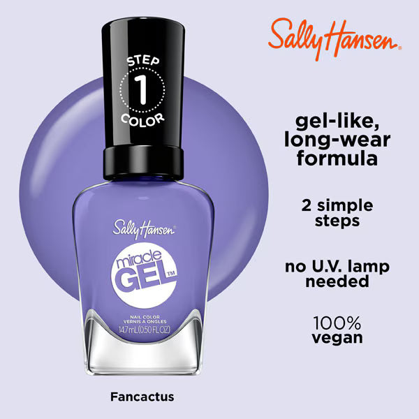 Sally Hansen Miracle Gel nail polish knowledge is flower (British brand)