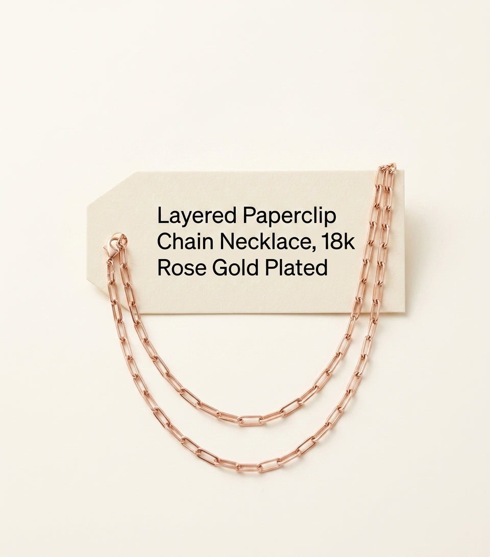 Cartier small rose gold Santos de Cartier necklace, UK version