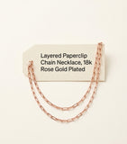 Cartier small rose gold Santos de Cartier necklace, UK version