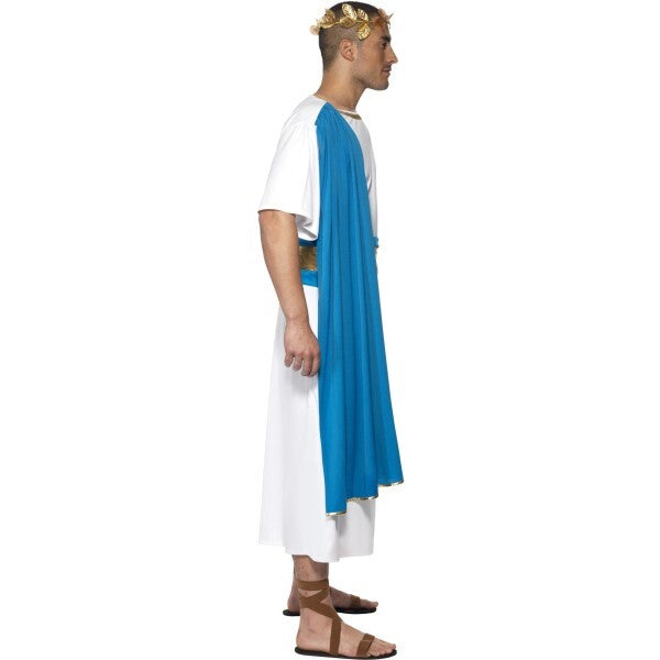 Smiffys Roman Senator costume blue, imported from the UK