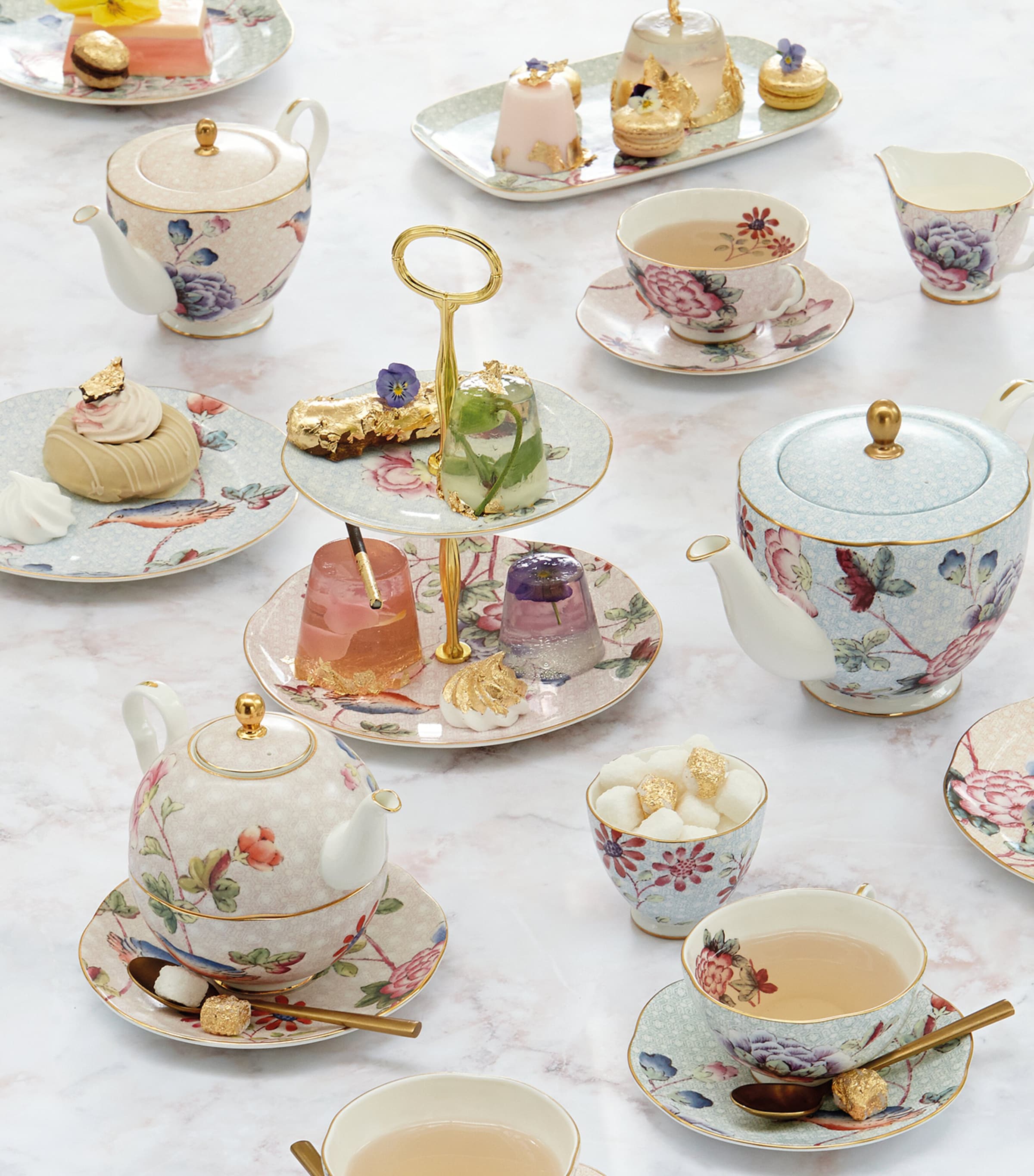 Wedgwood Cuckoo Tea For One teapot set (British brand)